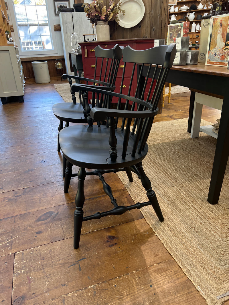 Pair of Vintage Captain's Chairs