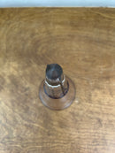 Vintage Automobile/Funeral 9.5" Trumpet Flower Vase/Insert