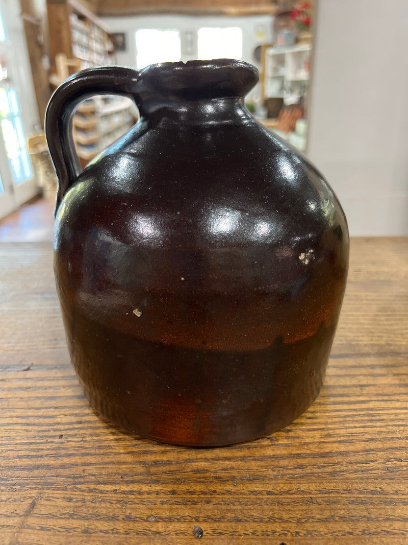 Antique Stoneware Molasses Jug