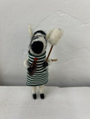 Handmade Wool Felt Camping Animal Ornament, 5 Styles