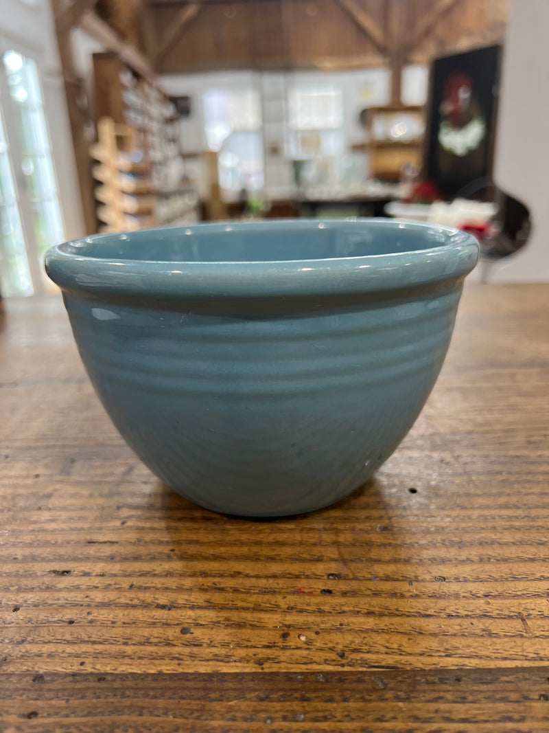 Vintage Blue Stoneware Bowl