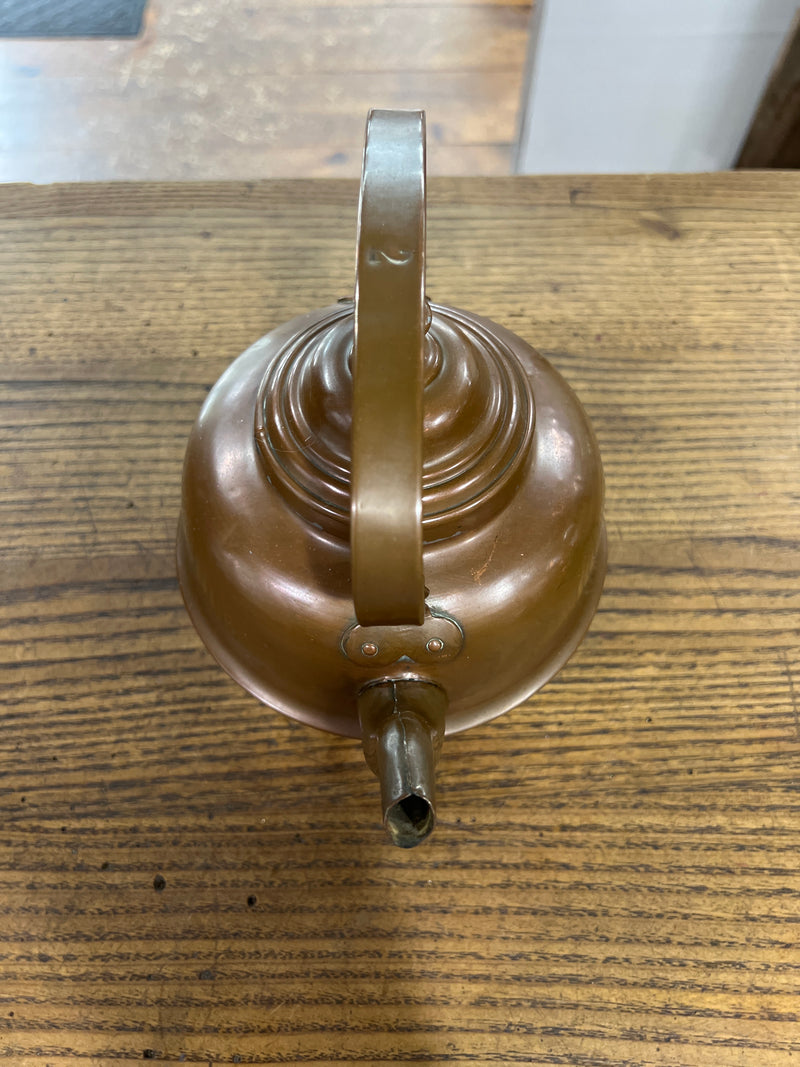 Vintage No. 2 Copper Tea Kettle