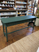 Vintage Wicker Console / Sofa Table