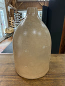 Antique 3 Gallon Embossed F.T. Wright + Son Taunton, Mass. Glazed Stoneware Jug