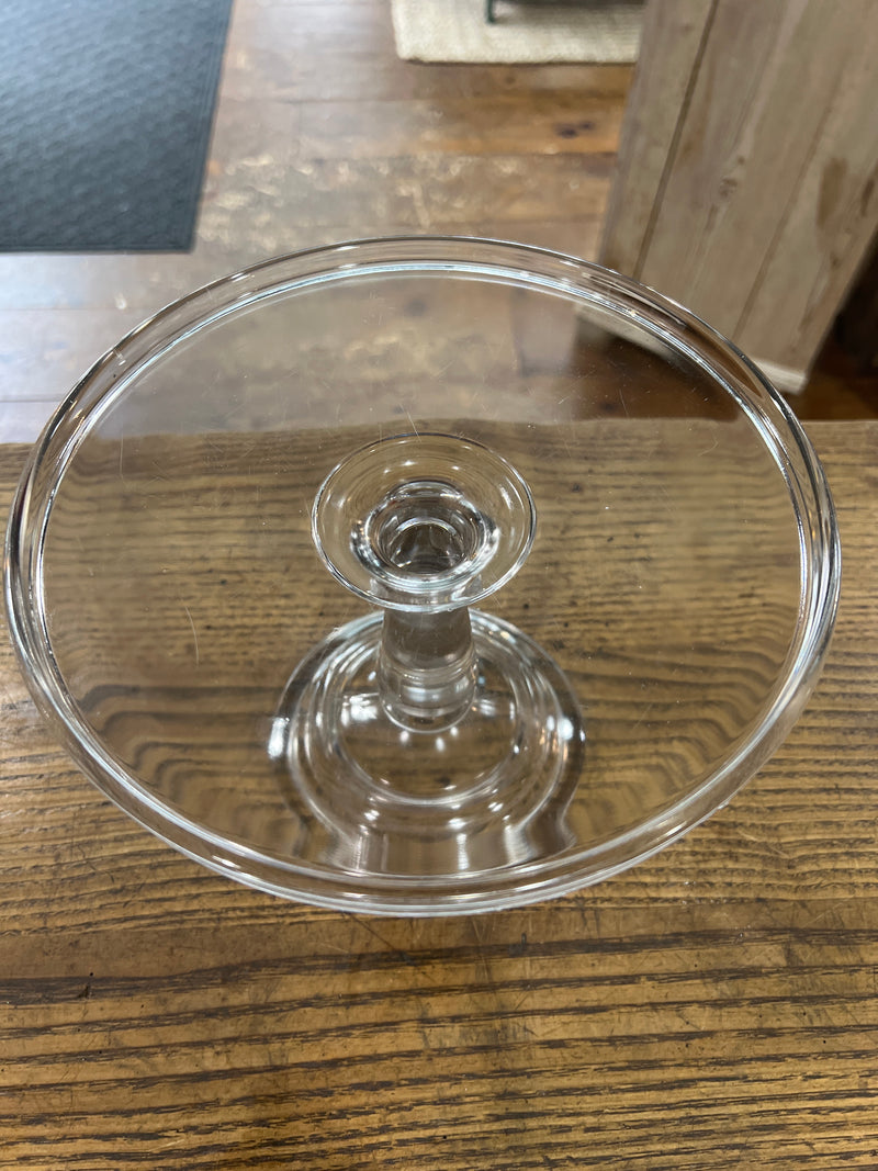 Vintage Glass Cake Stand