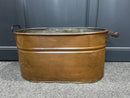 Antique Copper Boiler/Wash Tub Pot