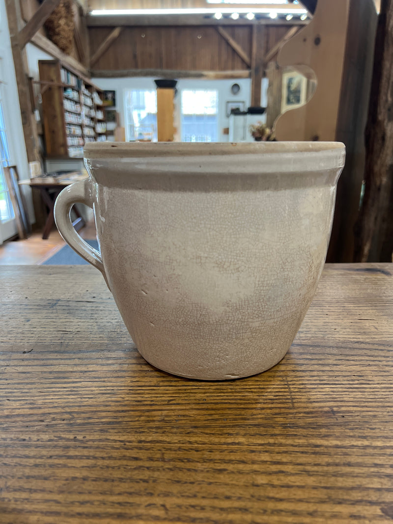 Vintage Stoneware Crock with Handle