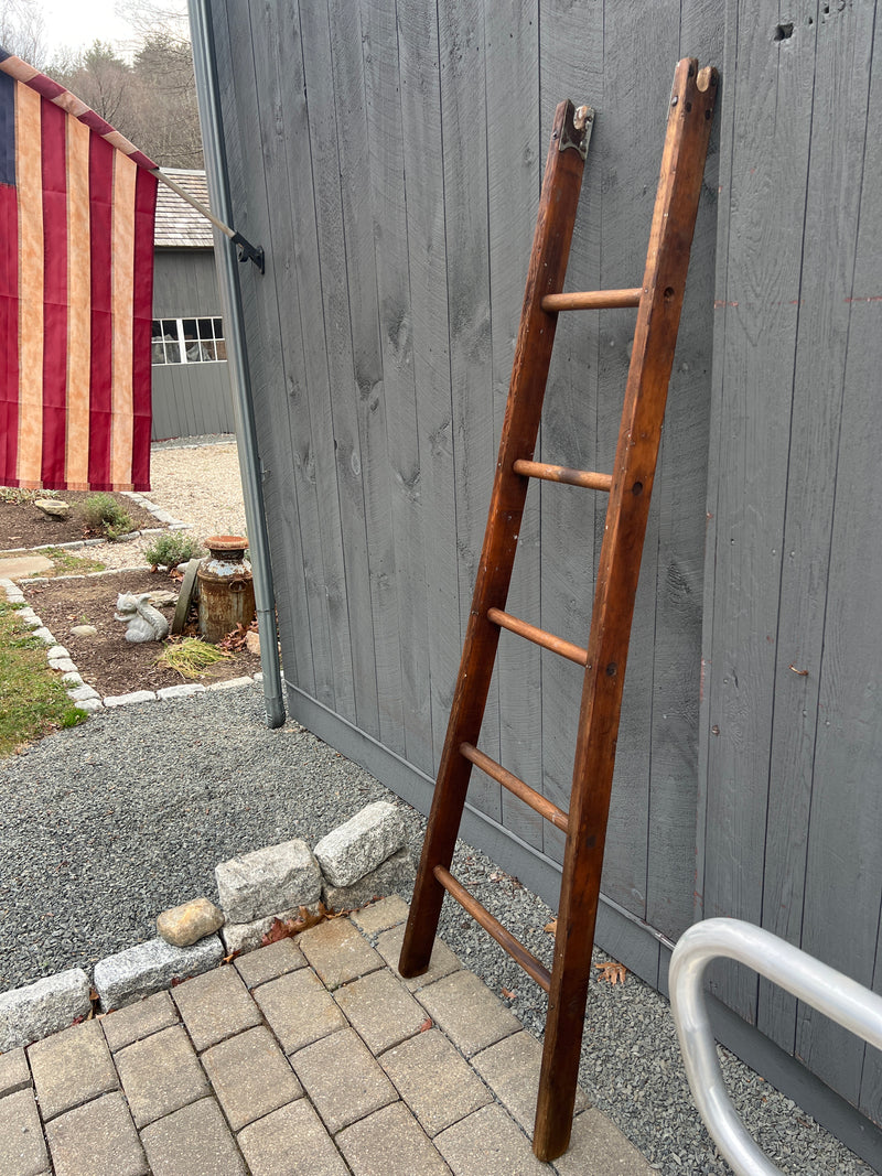 Vintage 6’ Foot Tall Tapered Ladder