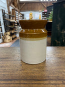 Vintage Stoneware Two Toned Crock
