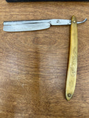 Antique Straight Razor with Case