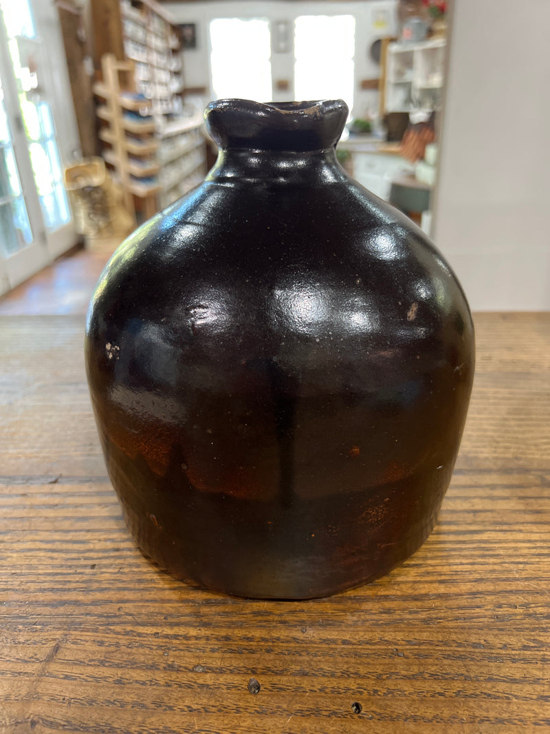 Antique Stoneware Molasses Jug