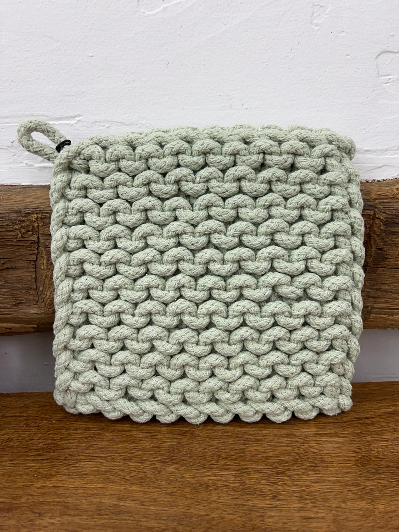 Cotton Crocheted Pot Holder