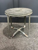 Vintage Metal Milking Stool