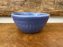 Vintage 5” Blue Stoneware Mixing Bowl