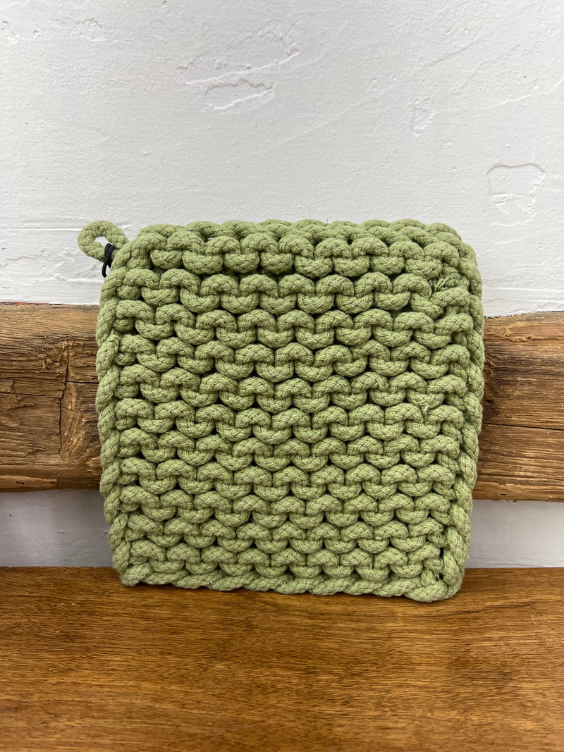 Cotton Crocheted Pot Holder