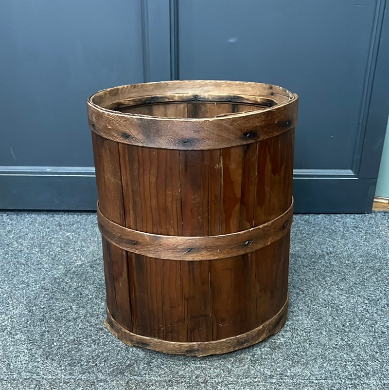 Vintage General Store Wooden Barrel