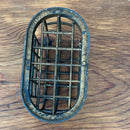 Antique Dazey Metal Flower Frog