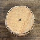 Vintage Shaker Style Wood Slat Fruit Basket