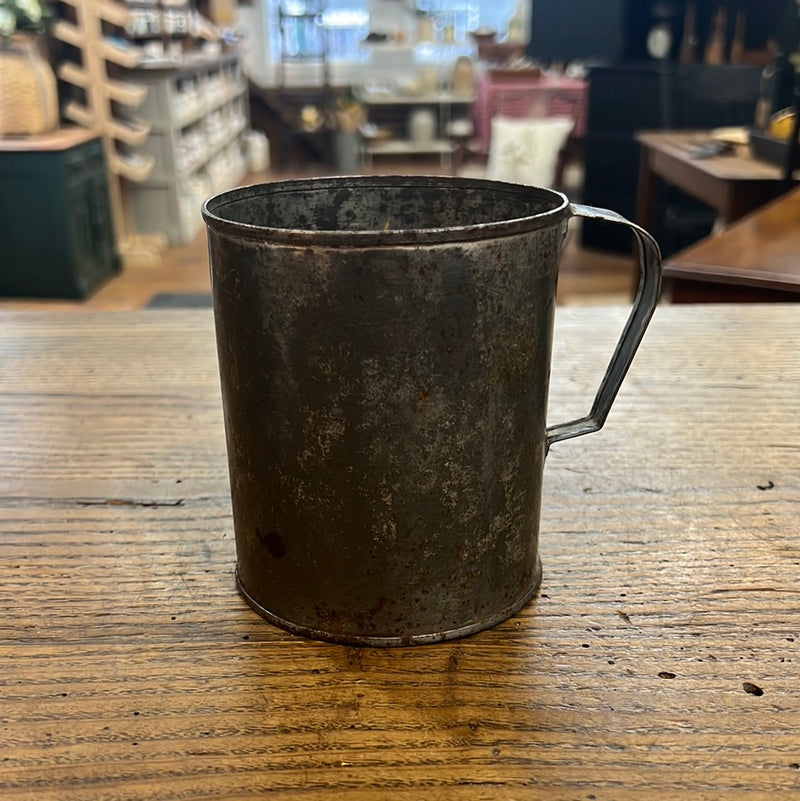 Vintage Tin Cup