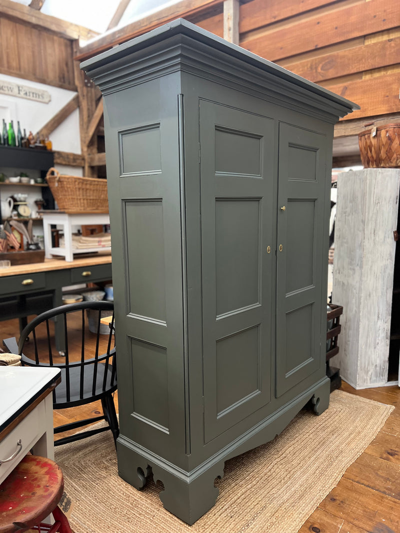 Antique Canadian Two Door  Cupboard