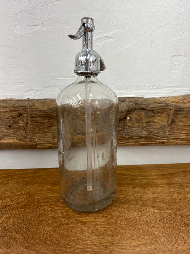 Vintage Seltzer Bottle