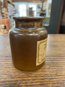 Vintage Armand Bizouard French Stoneware Mustard Pot/Jar