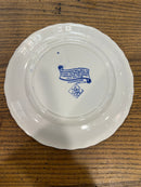 Antique Blue Staffordshire Independence Hall Philadelphia Dinner Plate