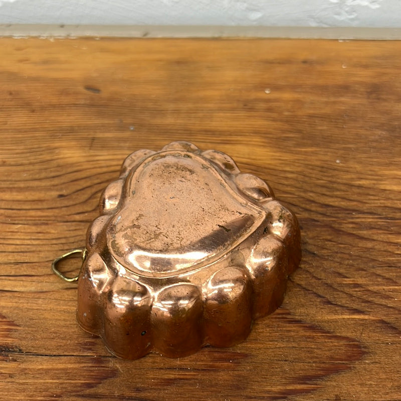 Vintage Copper Heart Mold