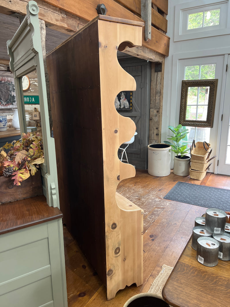 Vintage Pine Hutch