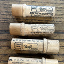 Vintage Boyes Advertising Sewing Machine Needle Wooden Case Holder