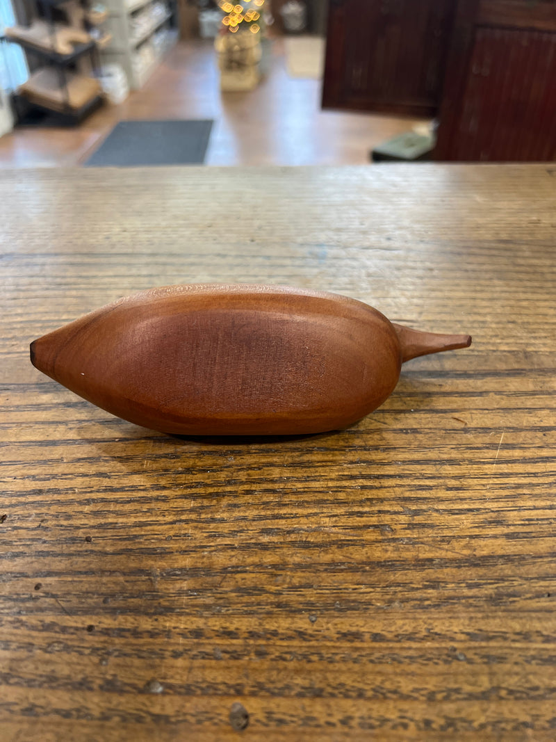 Vintage Wooden Small Duck