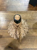 Vintage Demijohn Wicker Wrapped Bottle