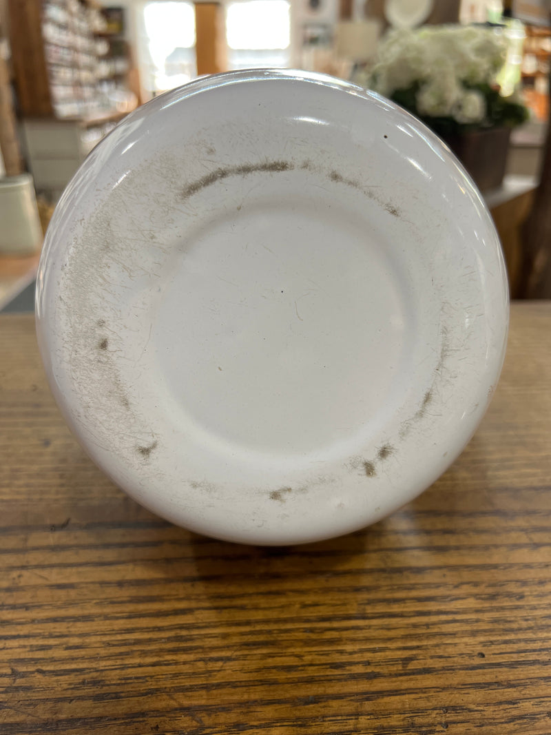 Vintage Enamel 9.5” Pitcher