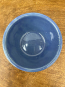 Vintage 5” Blue Stoneware Mixing Bowl