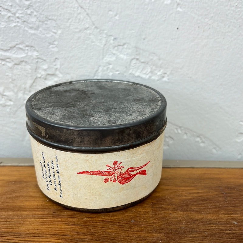 Vintage Sabbathday Lake Shakers Dill Spice Tin Container