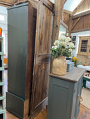 Antique Two Piece Cabinet with Base