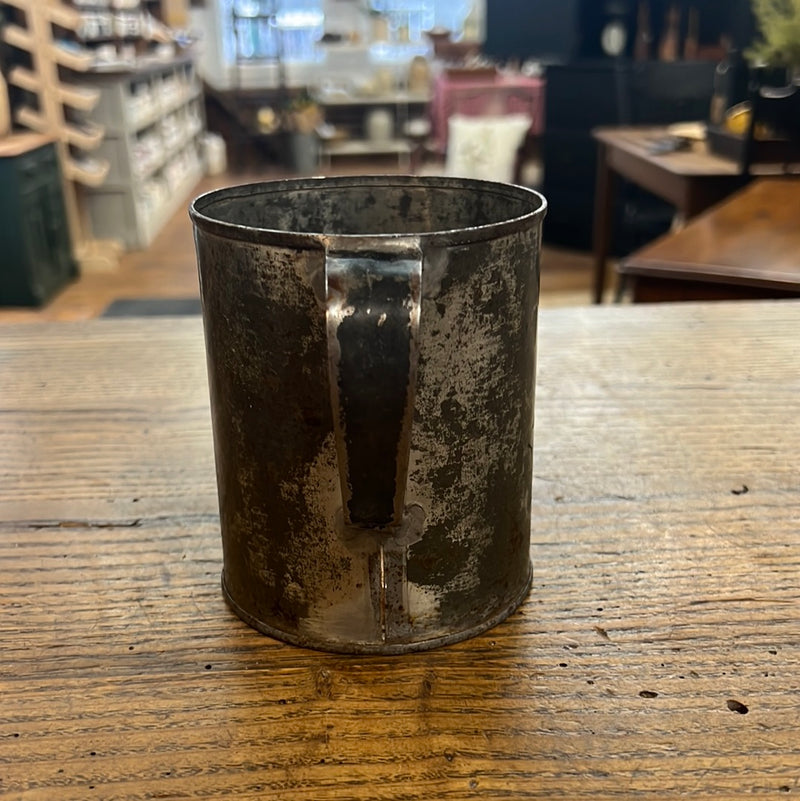 Vintage Tin Cup