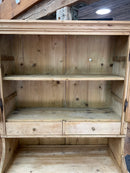 European Pine 2-Piece Hutch