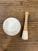 Vintage WETA Stoneware Apothecary Mortar And Pestle