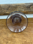 Vintage Automobile/Funeral 9.5" Trumpet Flower Vase/Insert