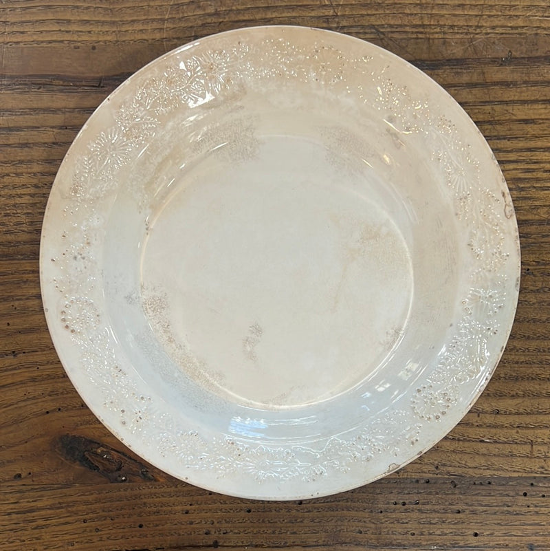 Antique Sarreguemines 9” Soup Bowl