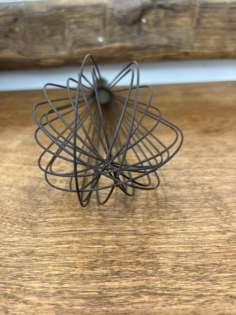 Vintage 13.5” French Wire Chef’s Balloon Whisk with Metal Handle
