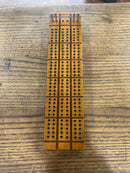 Vintage Cribbage Board Game with 4 Pegs