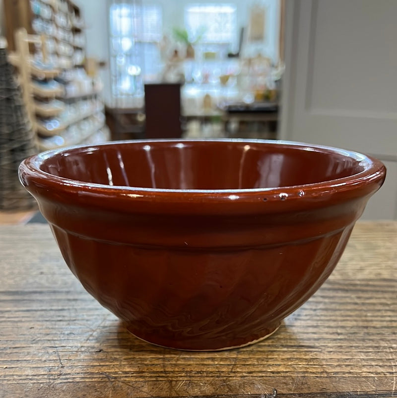 Vintage Brown 7” Bowl