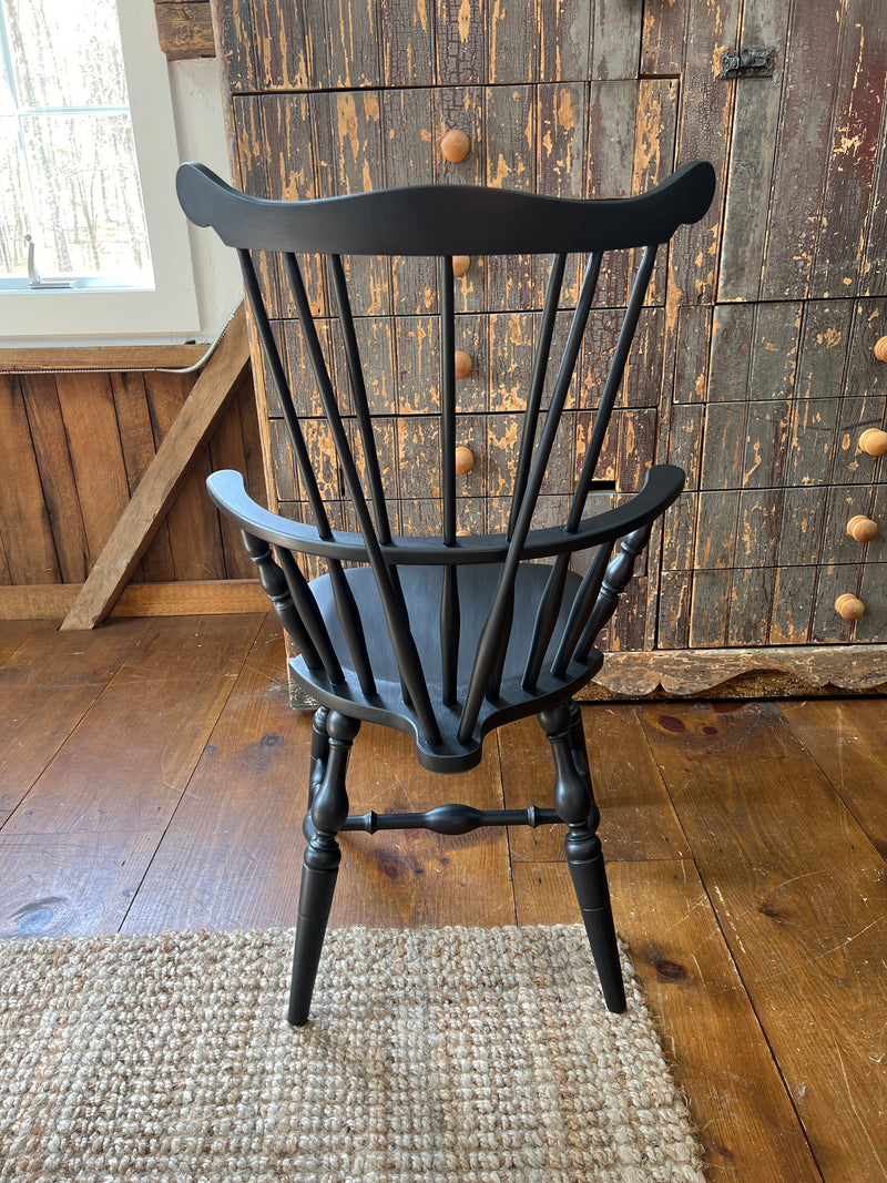 Vintage S.Bent Brothers Fan Back Windsor Arm Chair