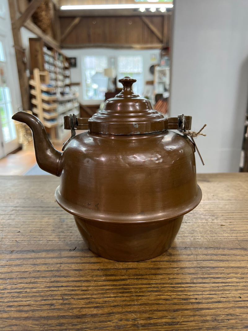 Vintage No. 2 Copper Tea Kettle