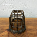 Antique Dazey Metal Flower Frog