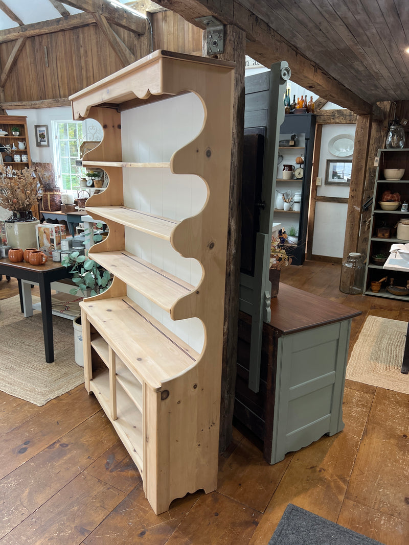 Vintage Pine Hutch