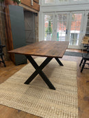 Handcrafted Reclaimed Wood 6’ Table