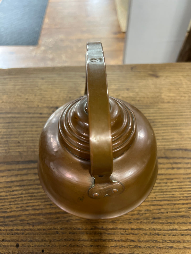 Vintage No. 2 Copper Tea Kettle